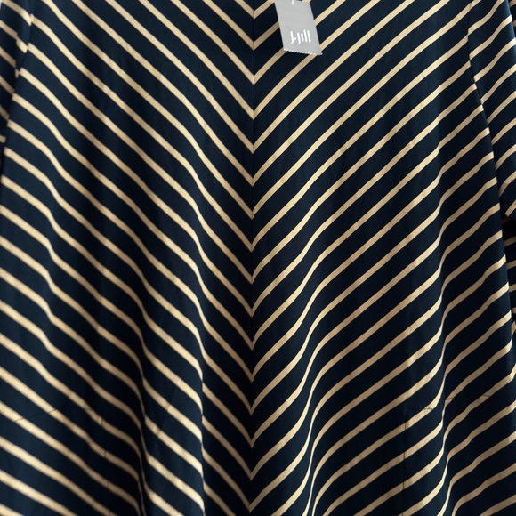 J.Jill Wearever Collection Chevron Stripe Knit Dress NWT – Size XL - Picture 4 of 9